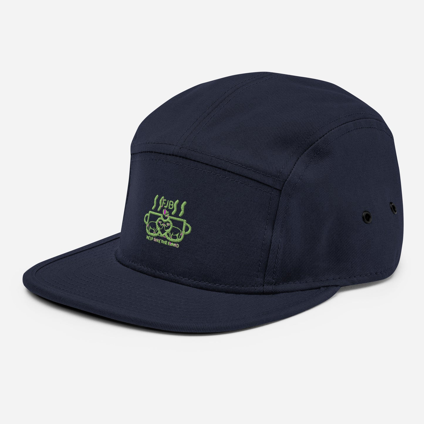 Help Save The Rhino 5 Panel Cap
