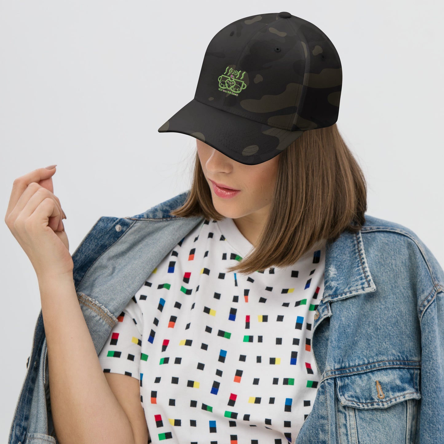 Help Save The Rhino Structured Twill Cap