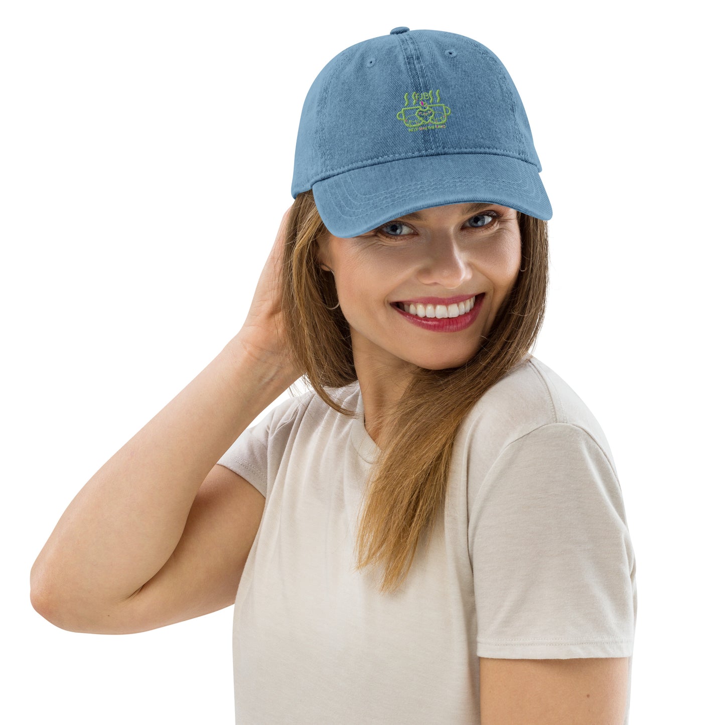 Help Save The Rhino Denim Hat