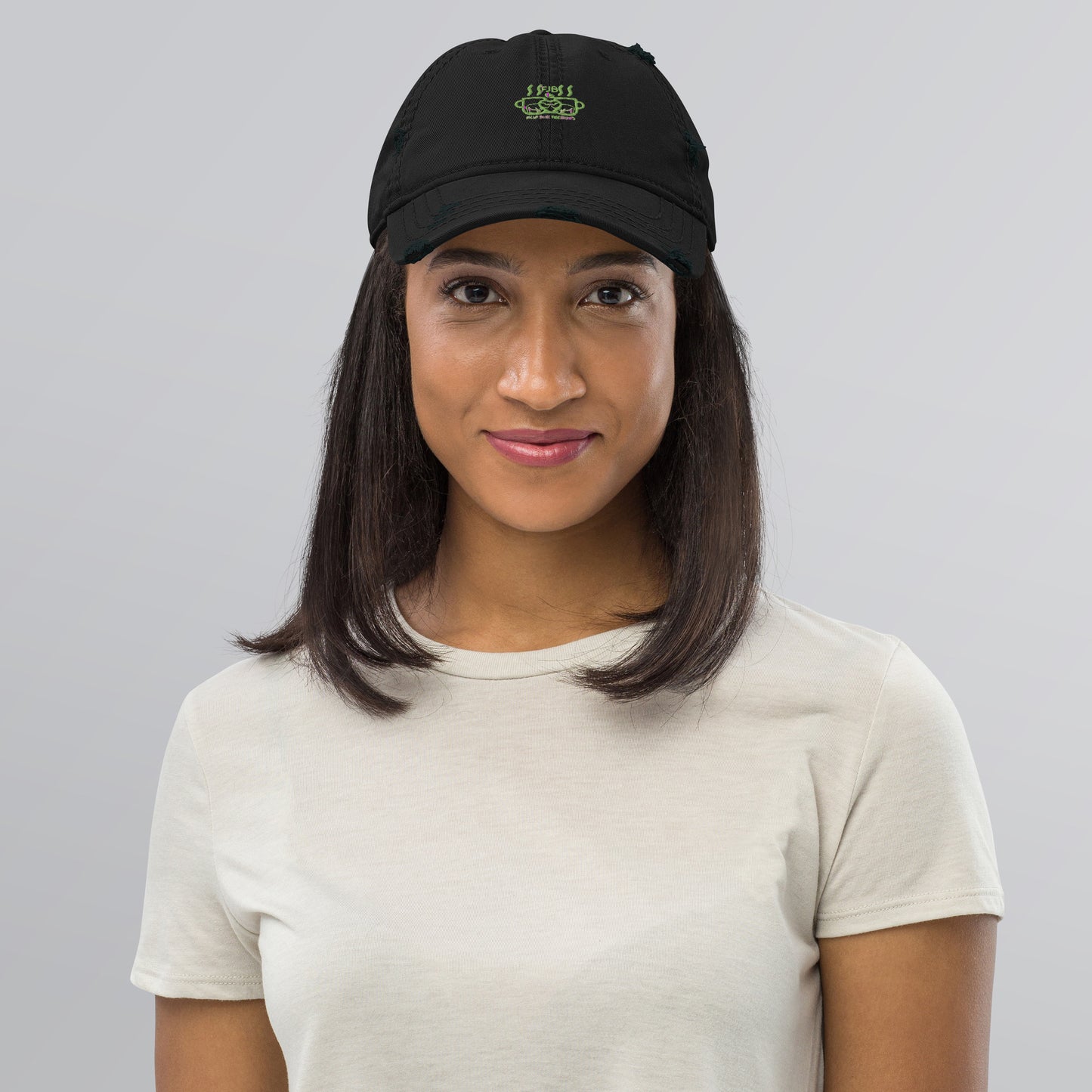 Help Save The Rhino Distressed Dad Hat