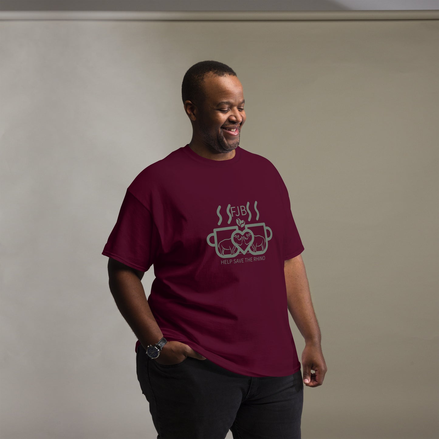 Help Save The Rhino Men's classic tee