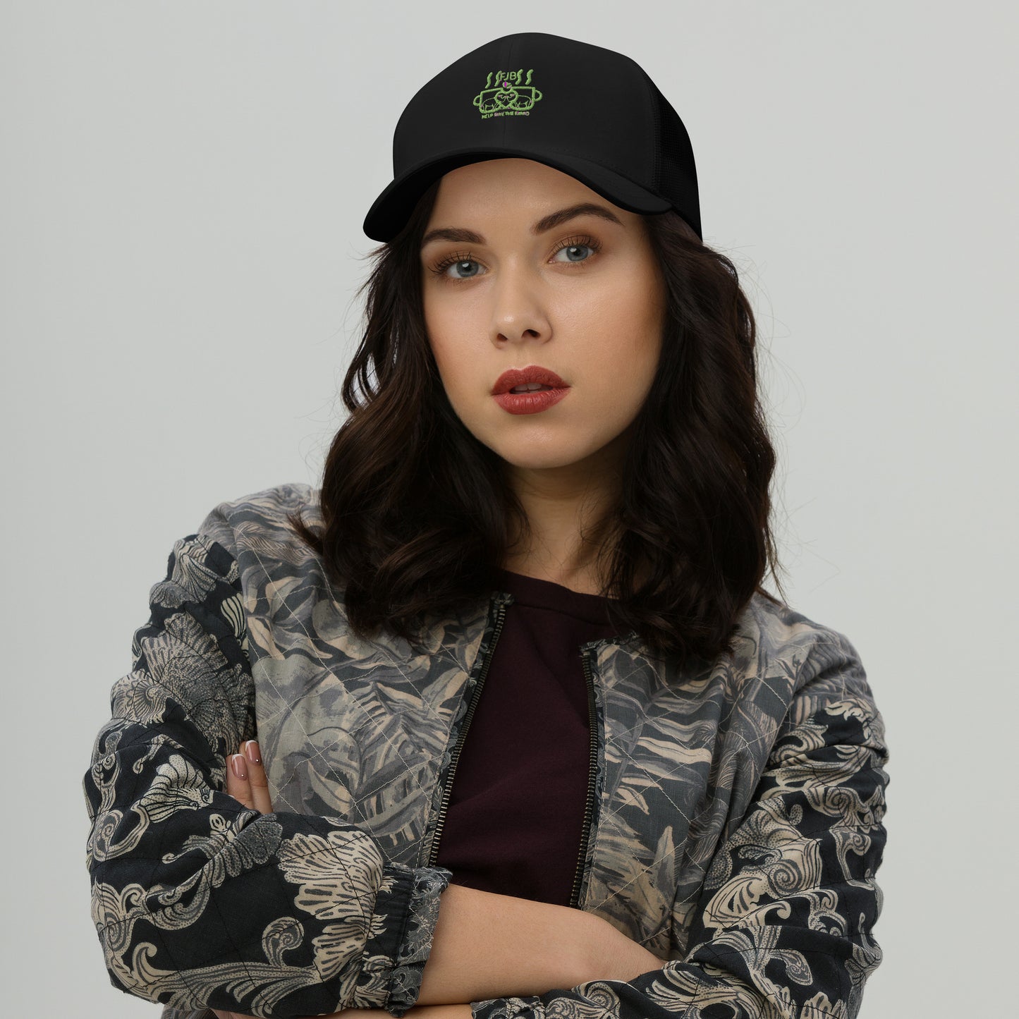 Help Save The Rhino Trucker Cap