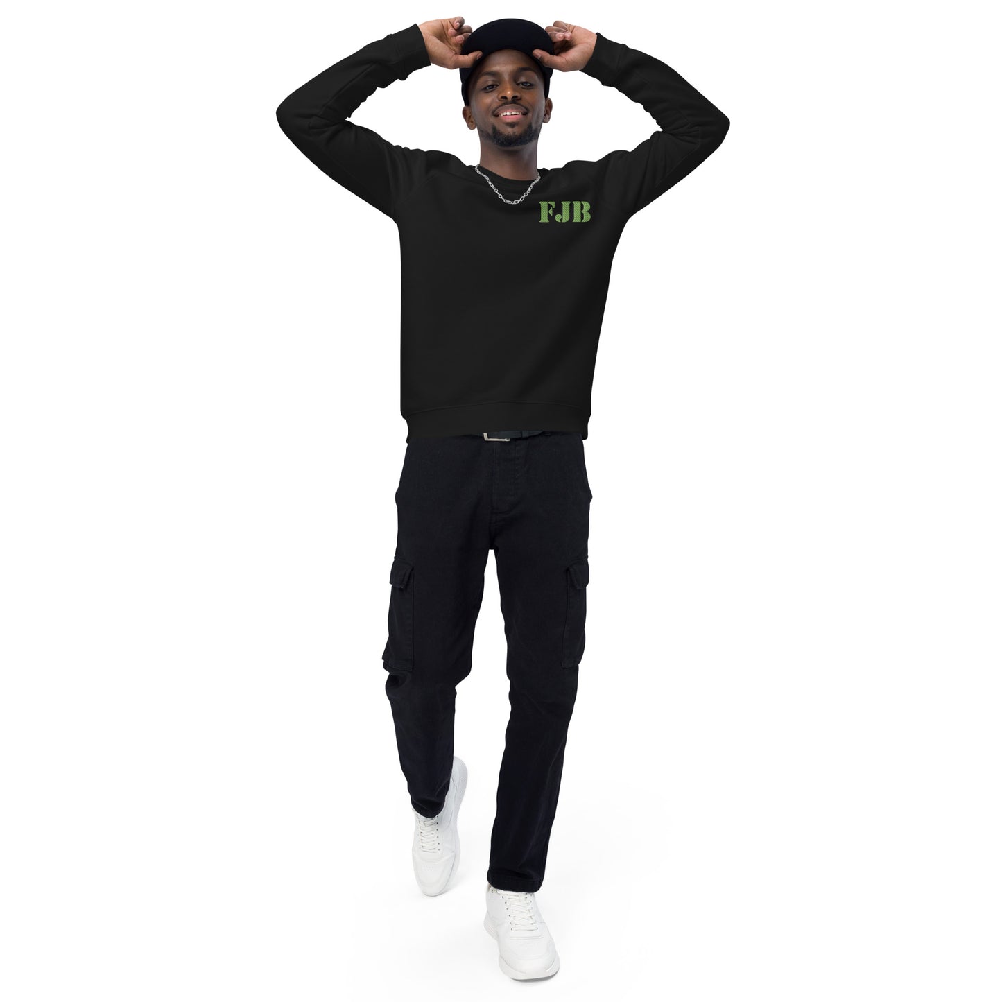 FJB Unisex Organic Raglan Sweatshirt