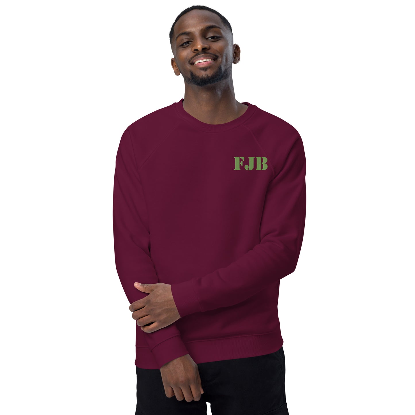 FJB Unisex Organic Raglan Sweatshirt
