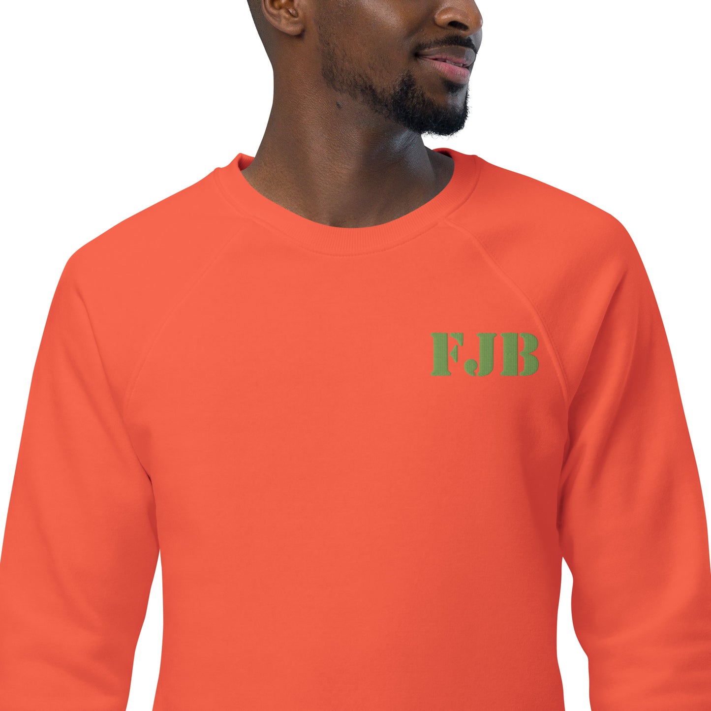 FJB Unisex Organic Raglan Sweatshirt