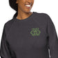 Help Save The Rhino Unisex organic raglan sweatshirt