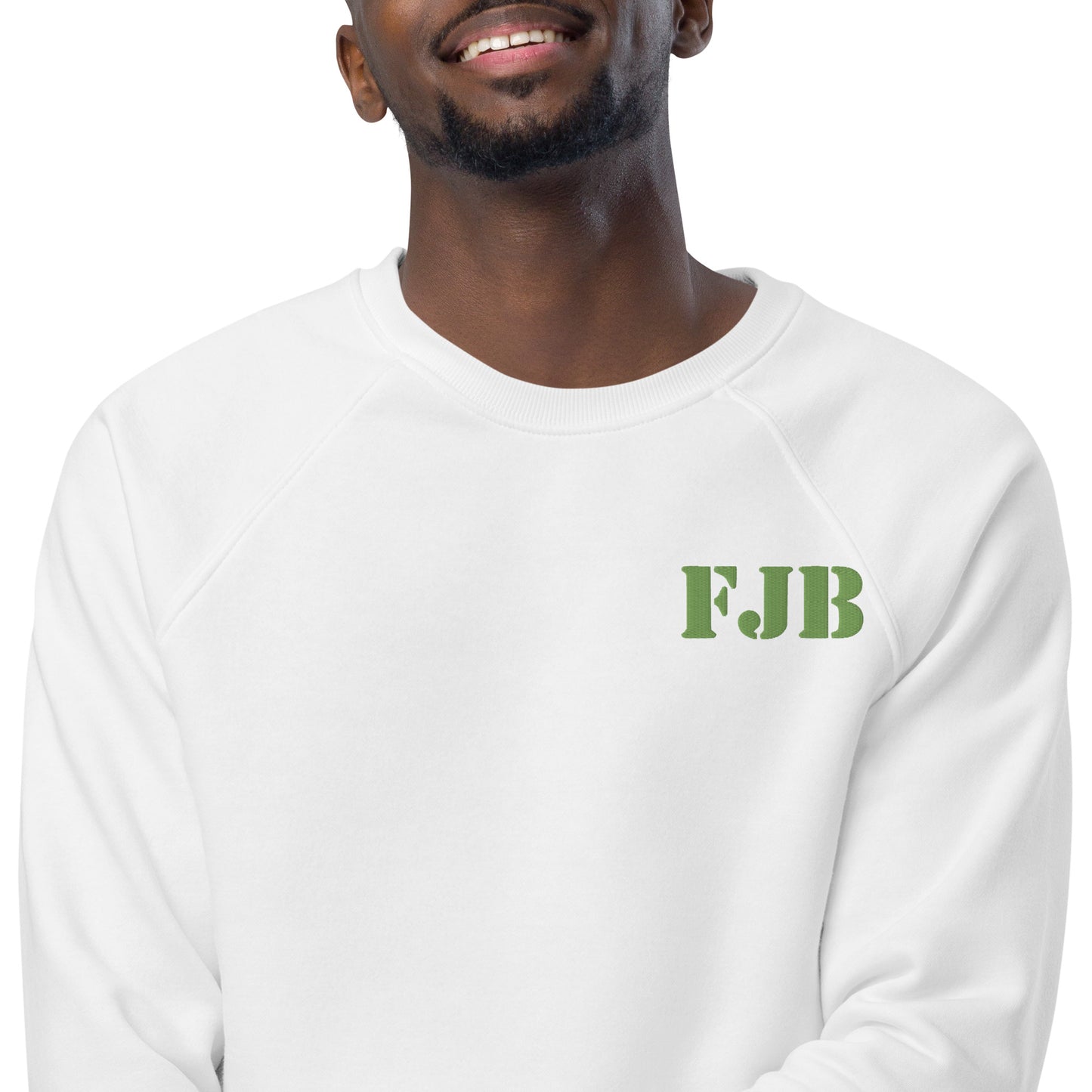 FJB Unisex Organic Raglan Sweatshirt