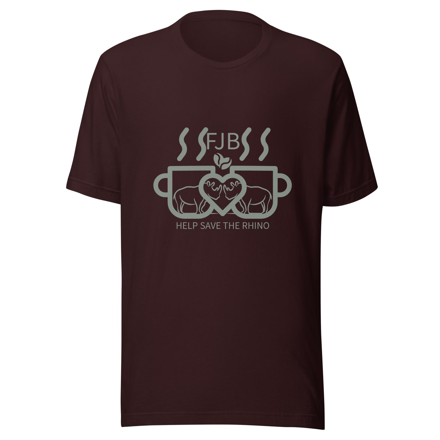 Help Save The Rhino Unisex short sleeve t-shirt