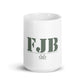 FJB White Glossy Mug