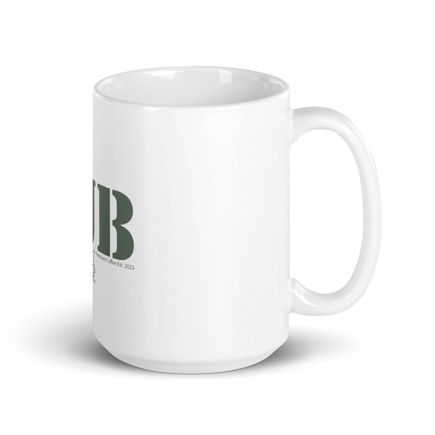 FJB White Glossy Mug