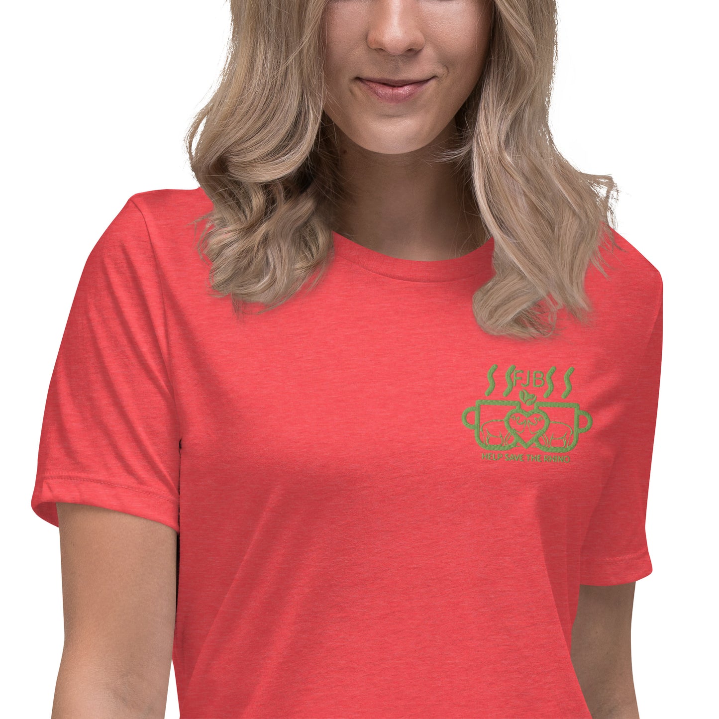 Help Save The Rhino Women's Relaxed T-Shirt