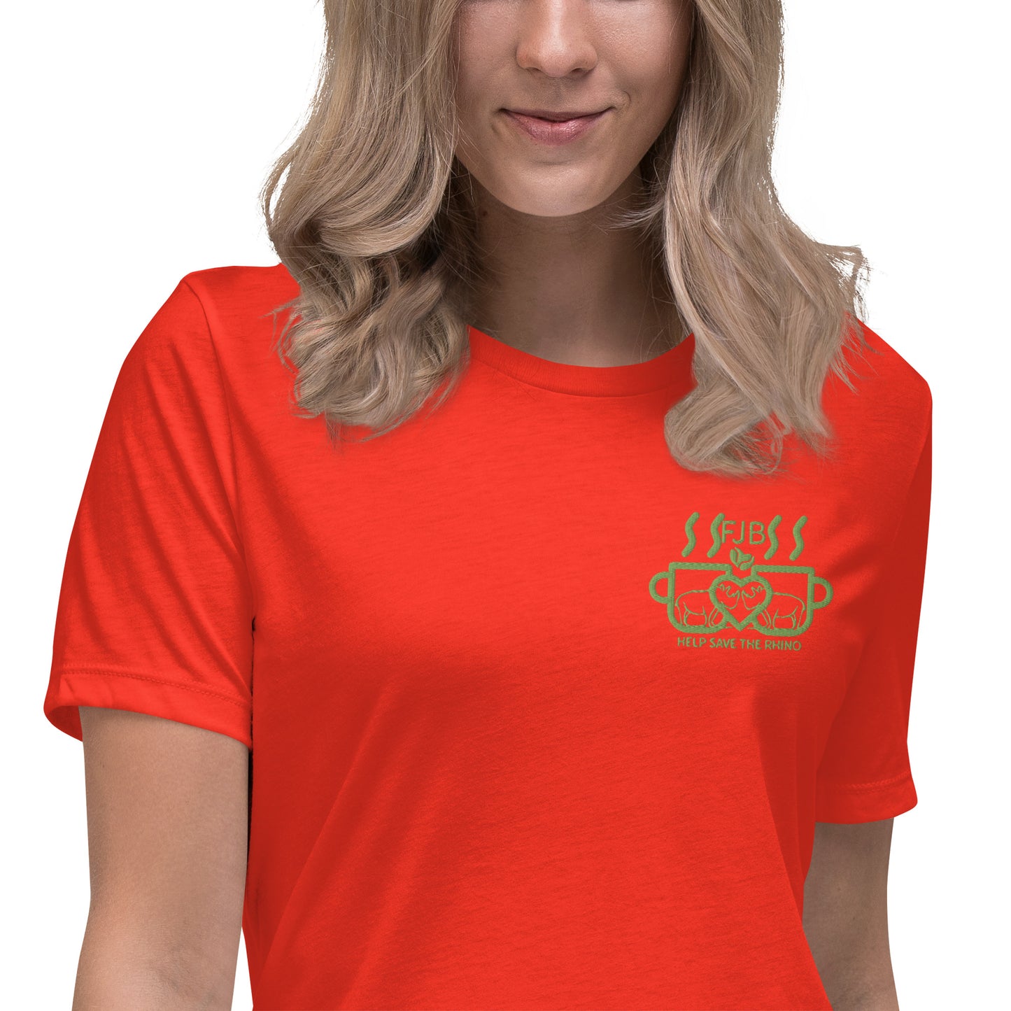 Help Save The Rhino Women's Relaxed T-Shirt