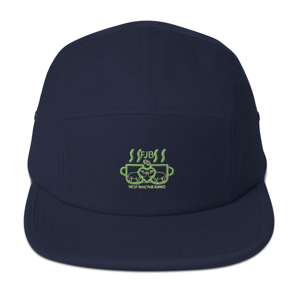 Help Save The Rhino 5 Panel Cap