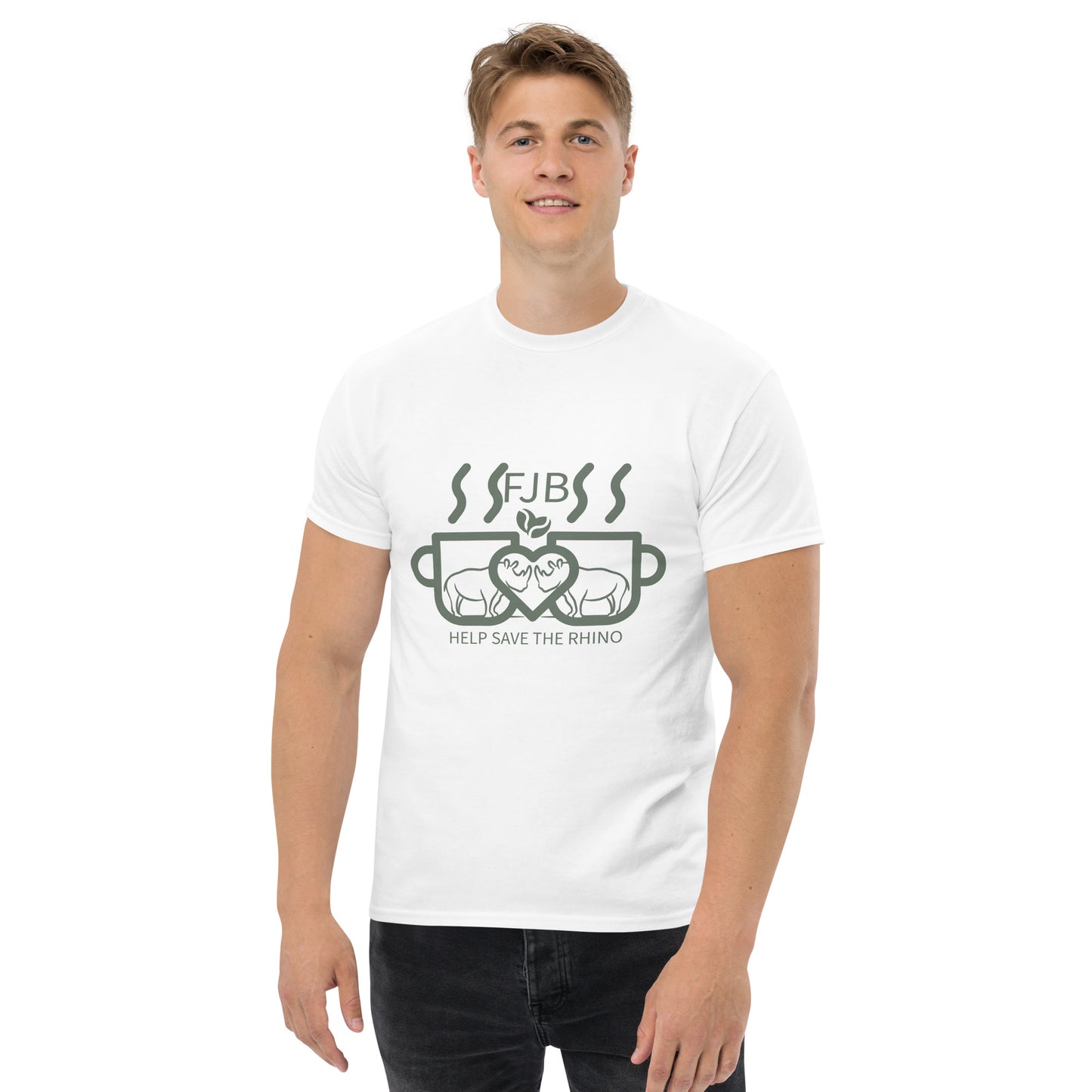 Help Save The Rhino Men's classic tee