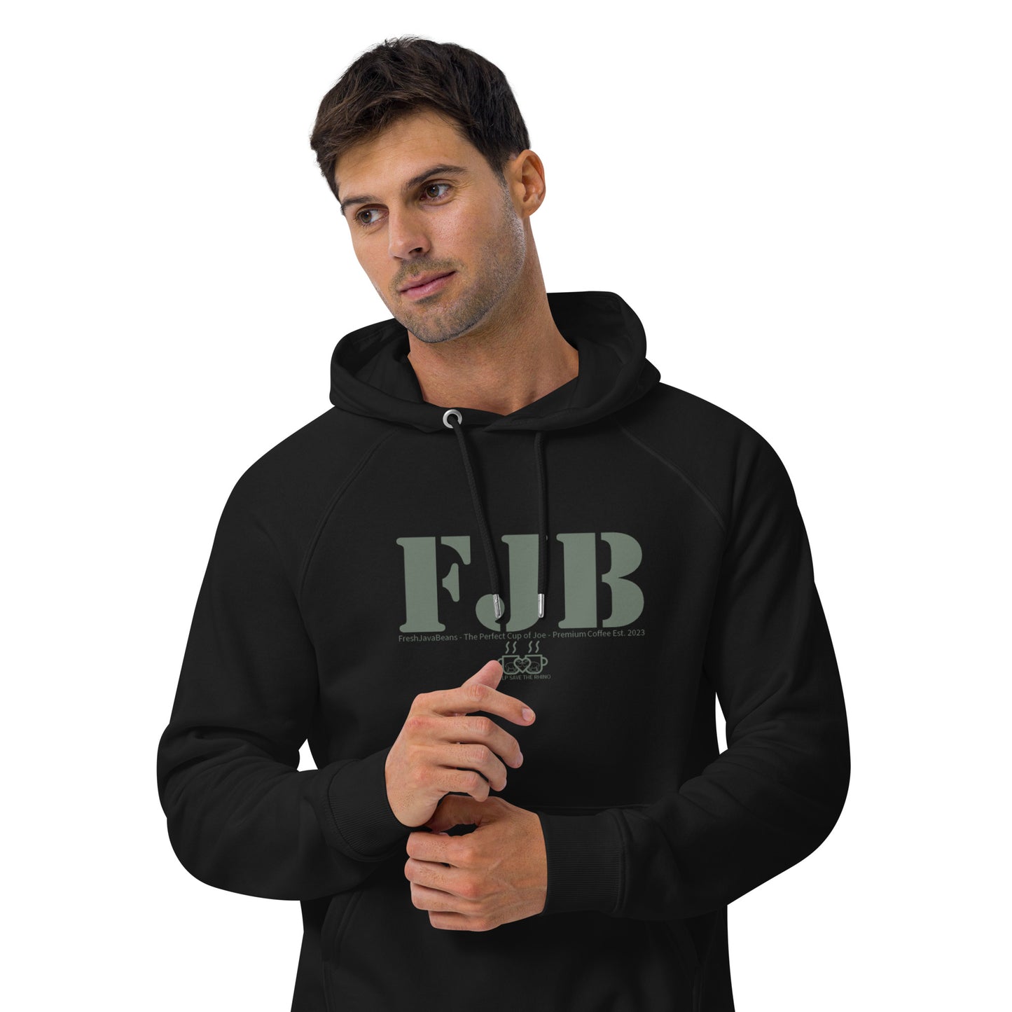 FJB Unisex Eco Raglan Hoodie