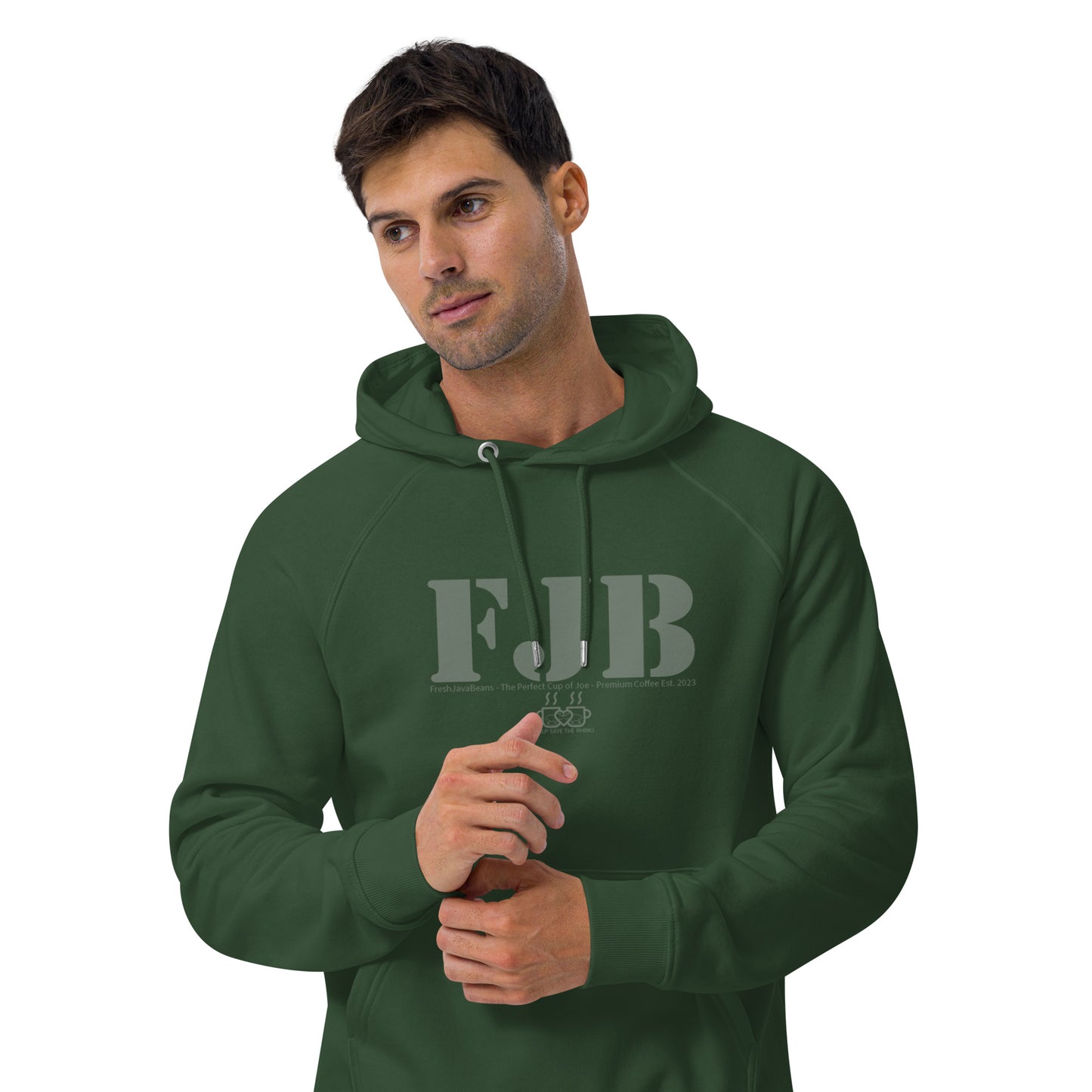 FJB Unisex Eco Raglan Hoodie