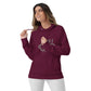 Help Save The Rhino Unisex eco raglan hoodie