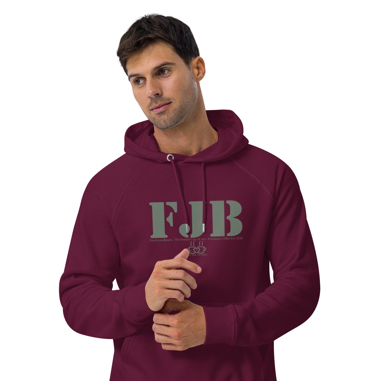 FJB Unisex Eco Raglan Hoodie