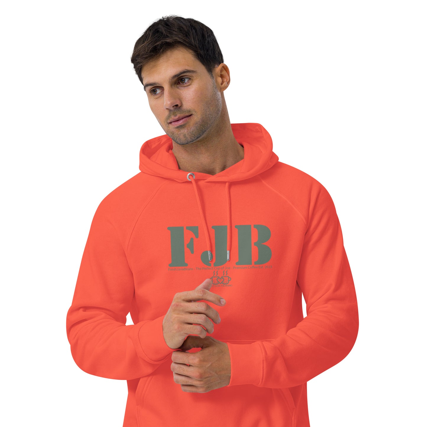 FJB Unisex Eco Raglan Hoodie