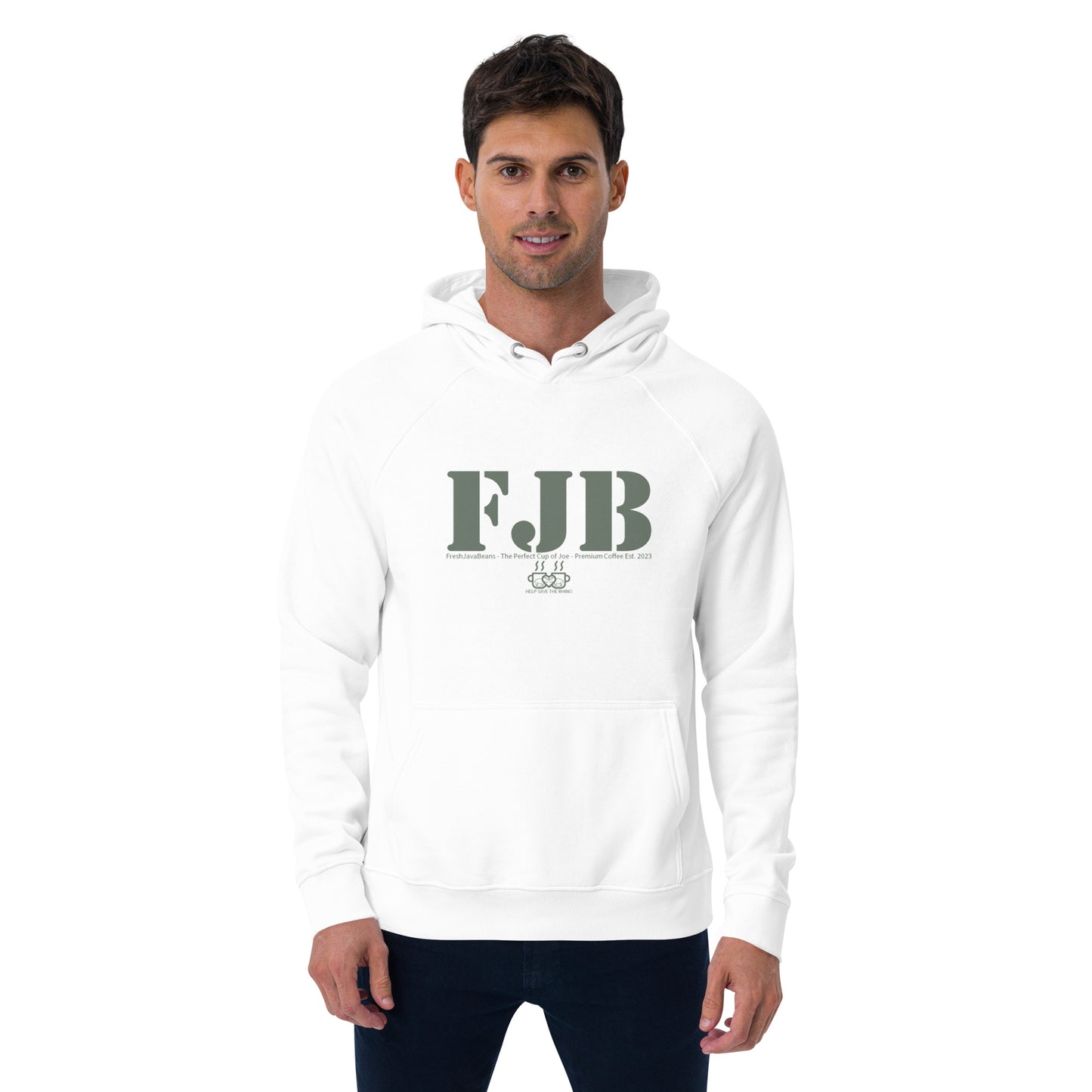 FJB Unisex Eco Raglan Hoodie