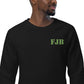 FJB Unisex Organic Raglan Sweatshirt