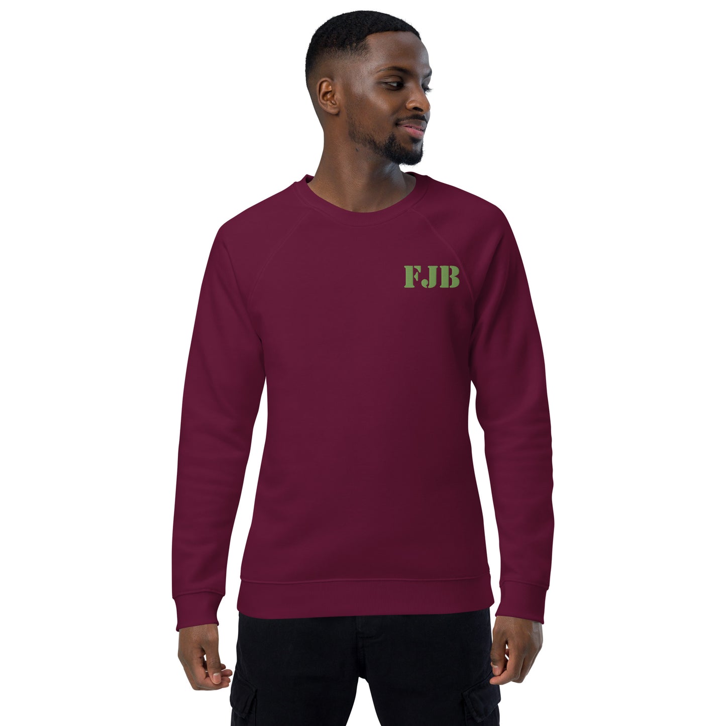 FJB Unisex Organic Raglan Sweatshirt