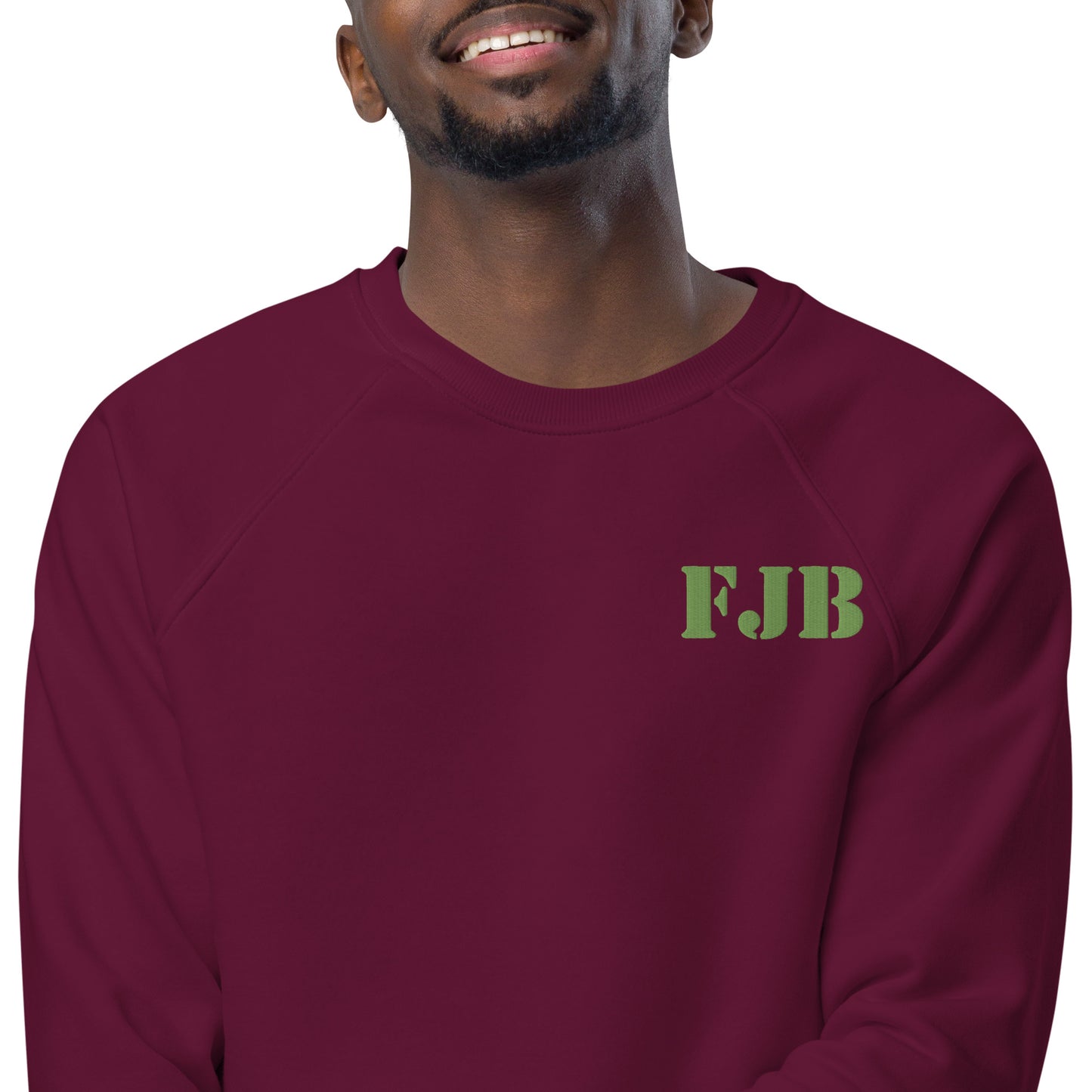 FJB Unisex Organic Raglan Sweatshirt