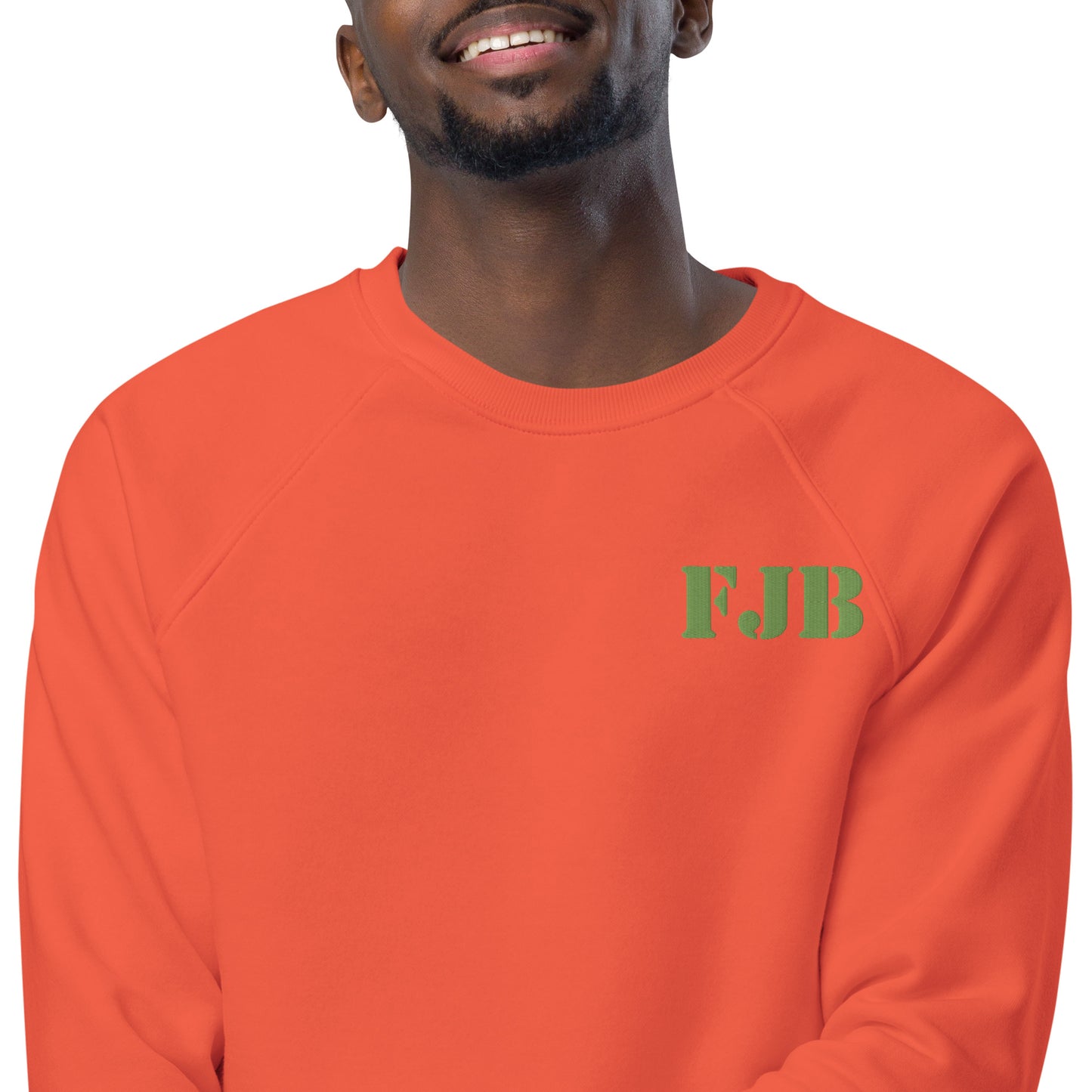 FJB Unisex Organic Raglan Sweatshirt