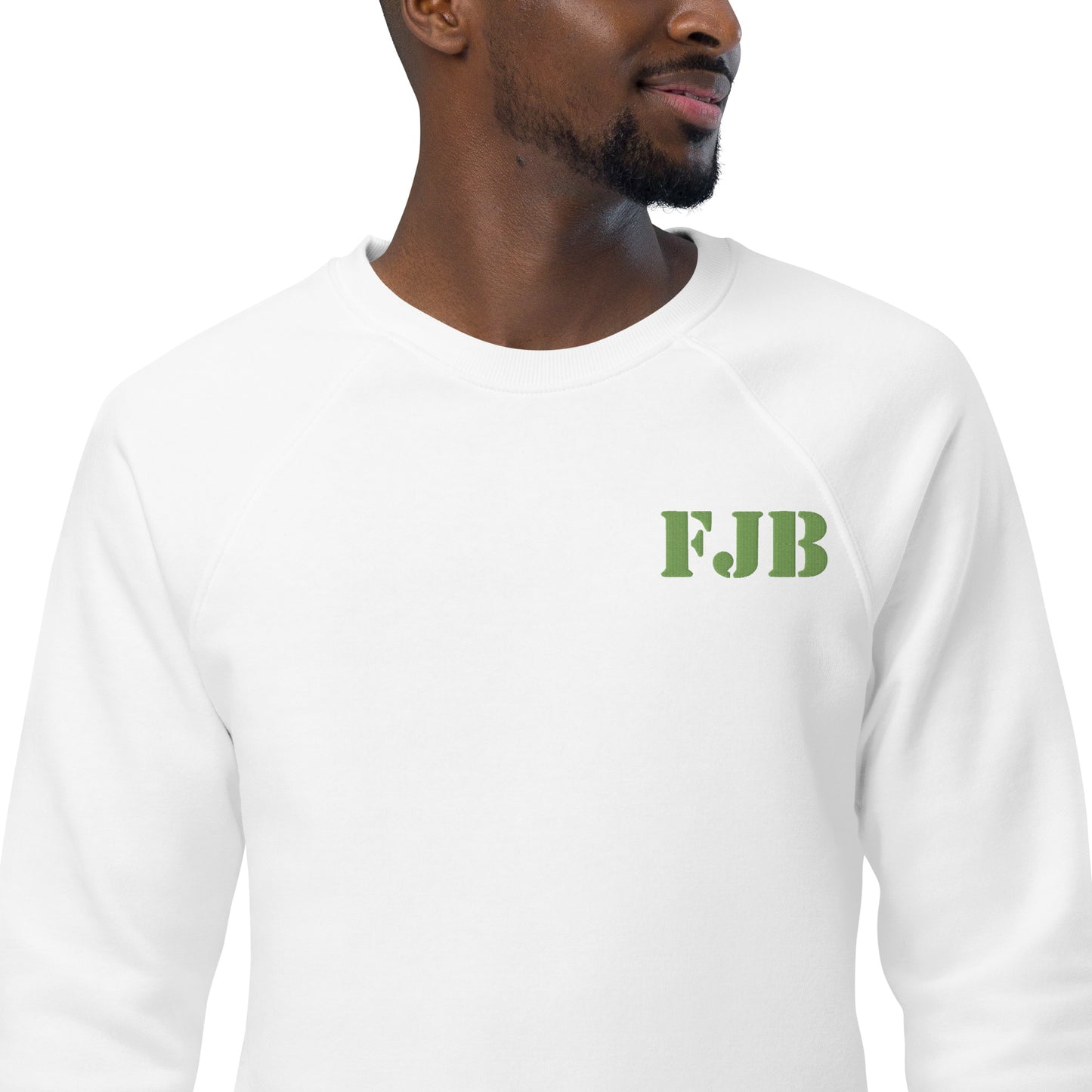 FJB Unisex Organic Raglan Sweatshirt