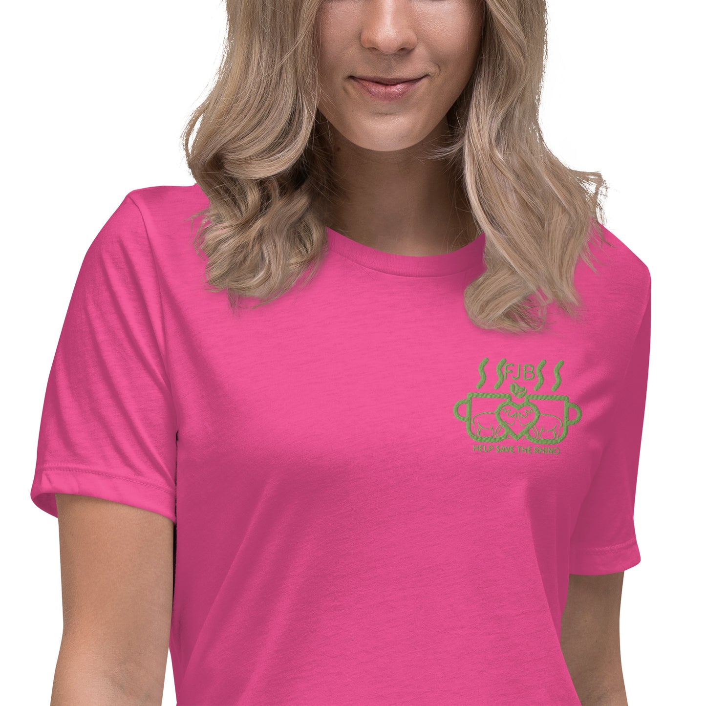 Help Save The Rhino Women's Relaxed T-Shirt