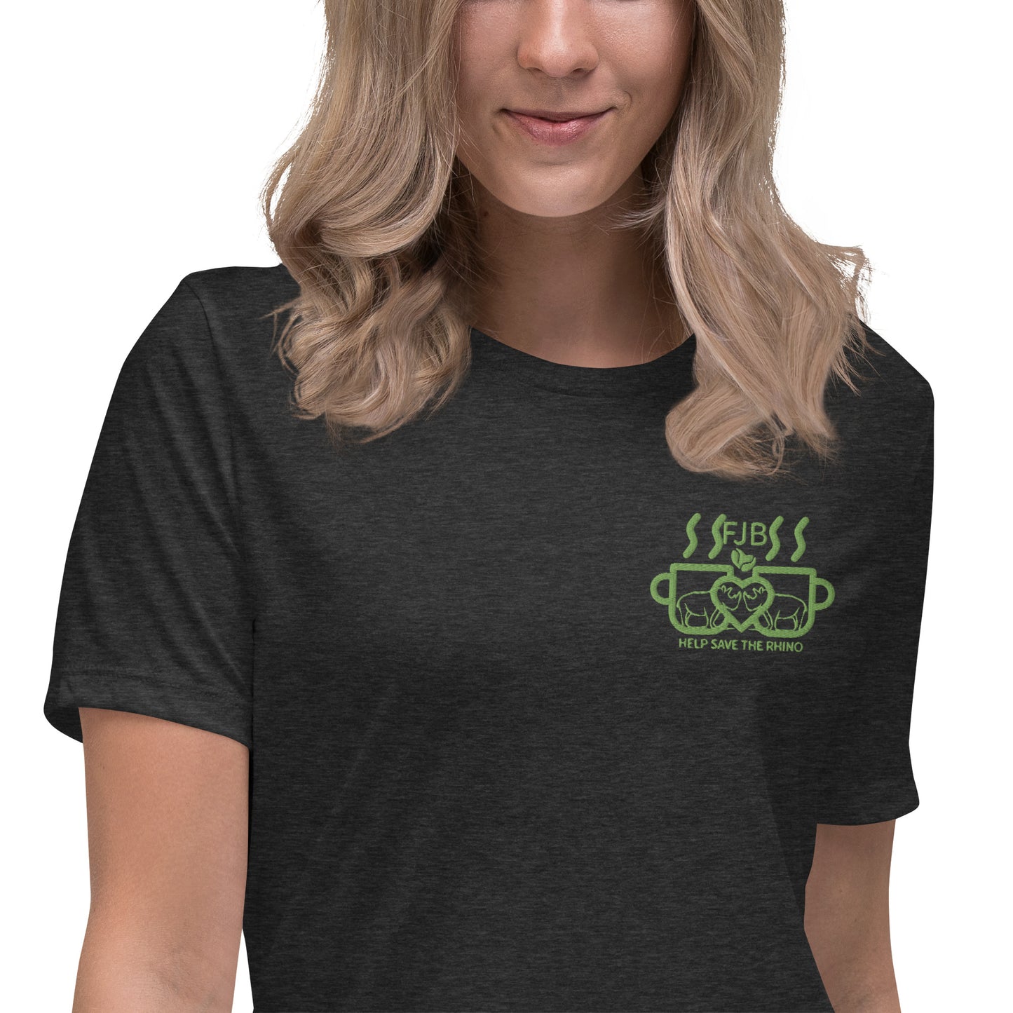 Help Save The Rhino Women's Relaxed T-Shirt