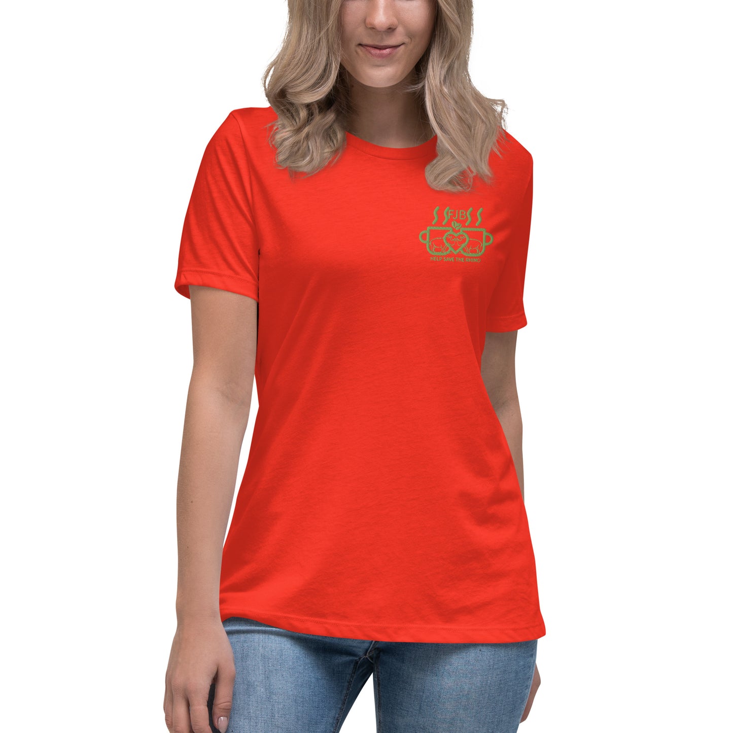 Help Save The Rhino Women's Relaxed T-Shirt